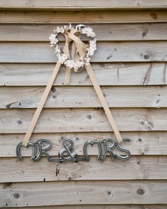 handmade Horseshoe words and signs